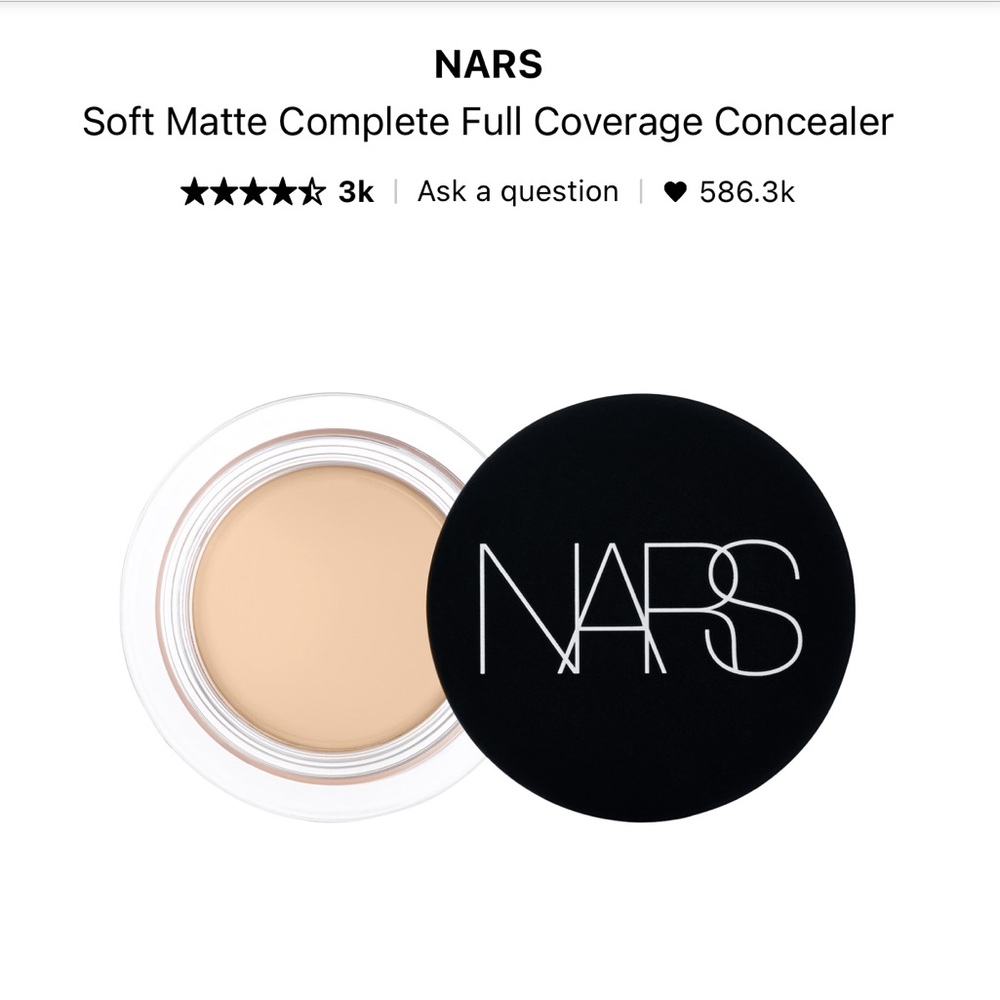 NARS Soft Matte Concealer